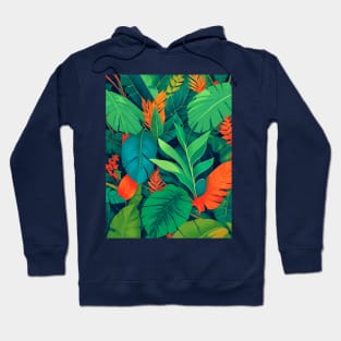 Tropical Leaves Hoodie